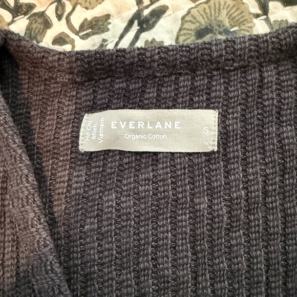 Everlane Cozy Rib Knit Wrap Sweater - Picture 2 of 2